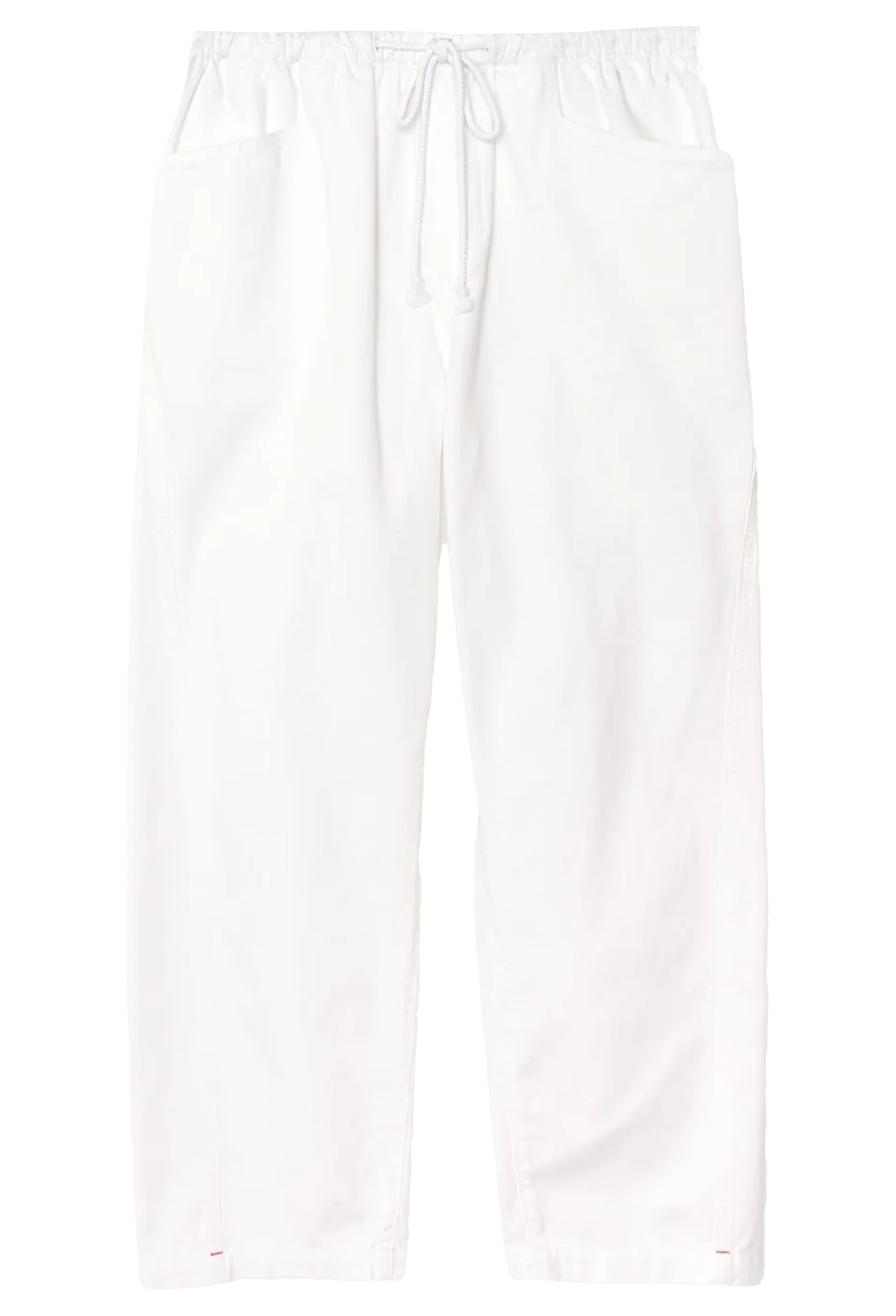 White pants on a transparent background