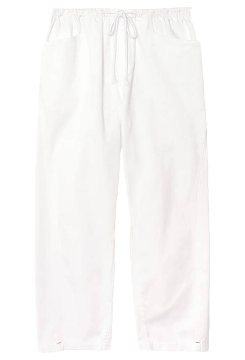 White pants on a transparent background
