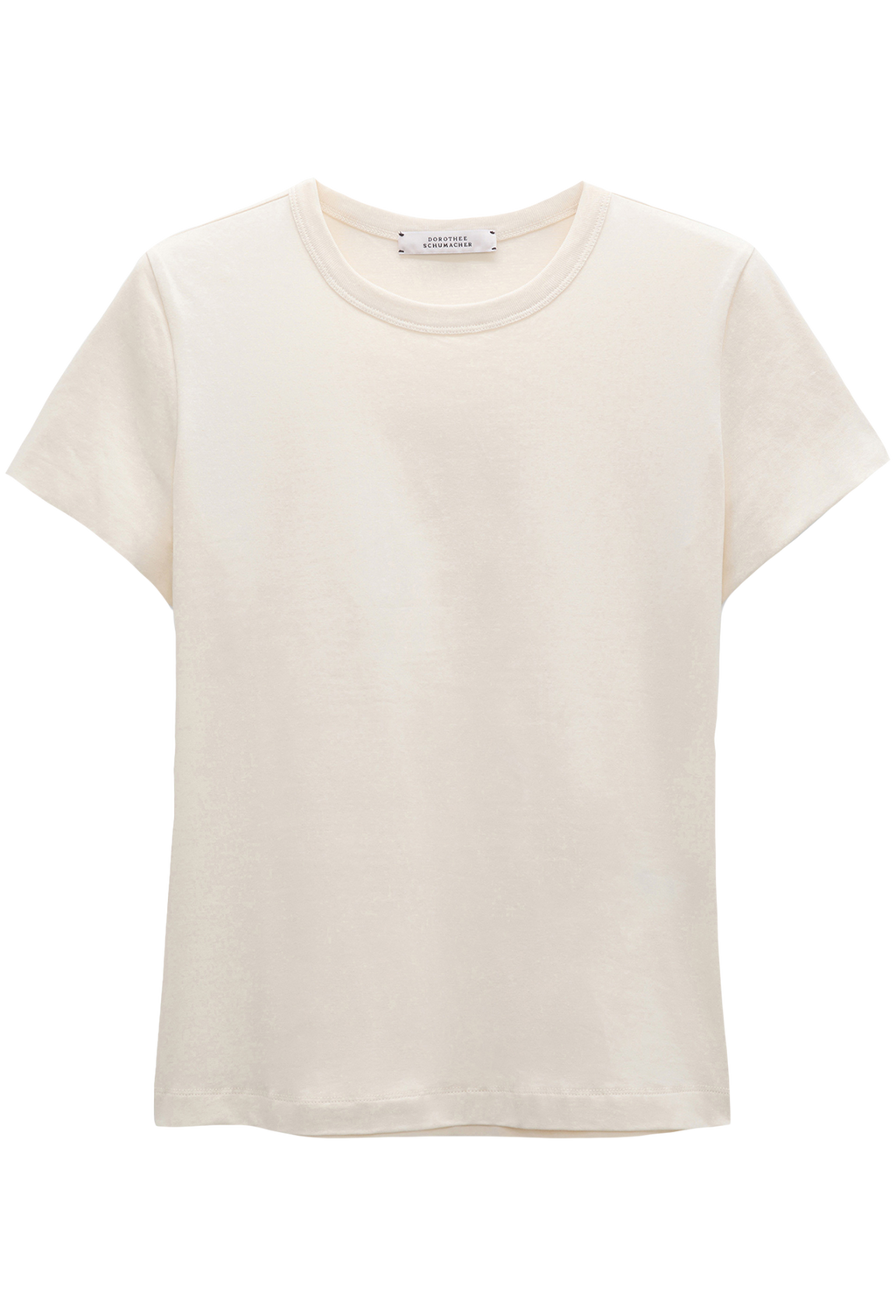white t-shirt on a white background