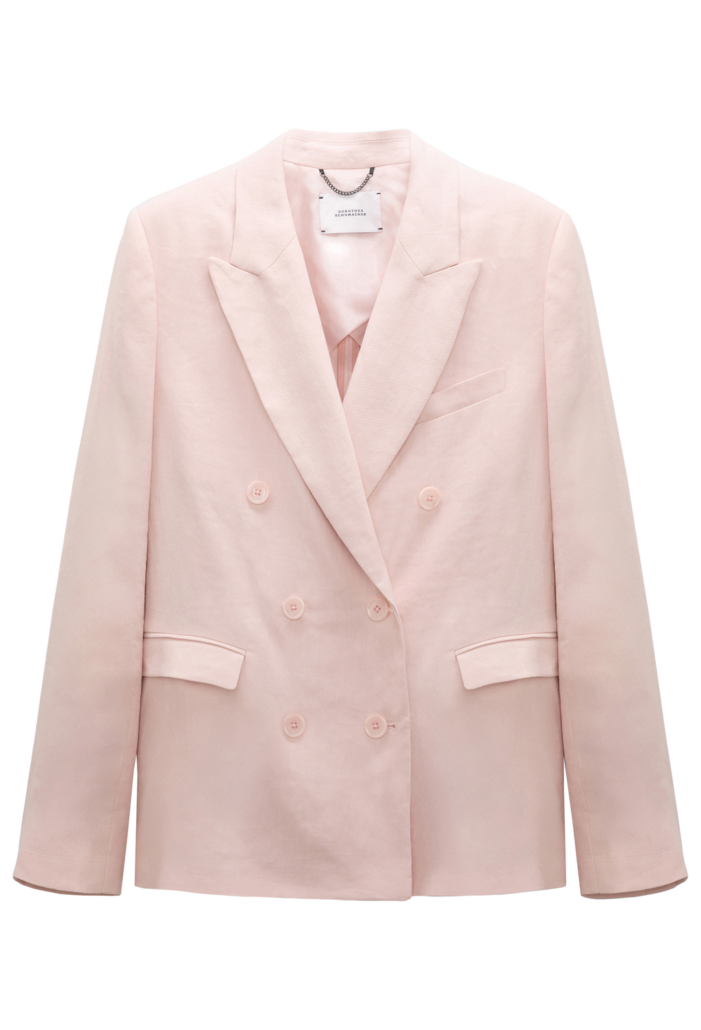 Pink blazer on a transparent background