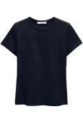 blue t-shirt on a white background