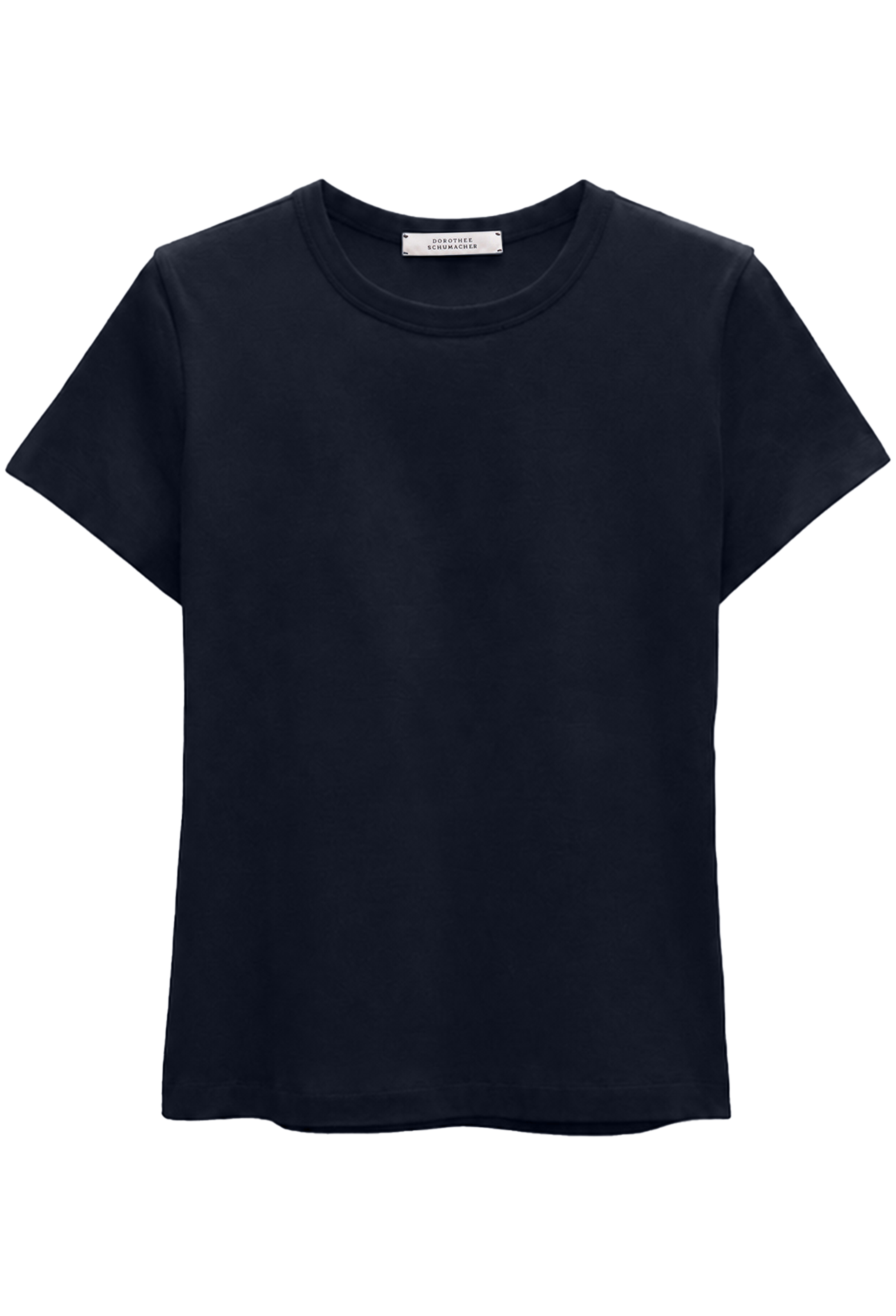 blue t-shirt on a white background
