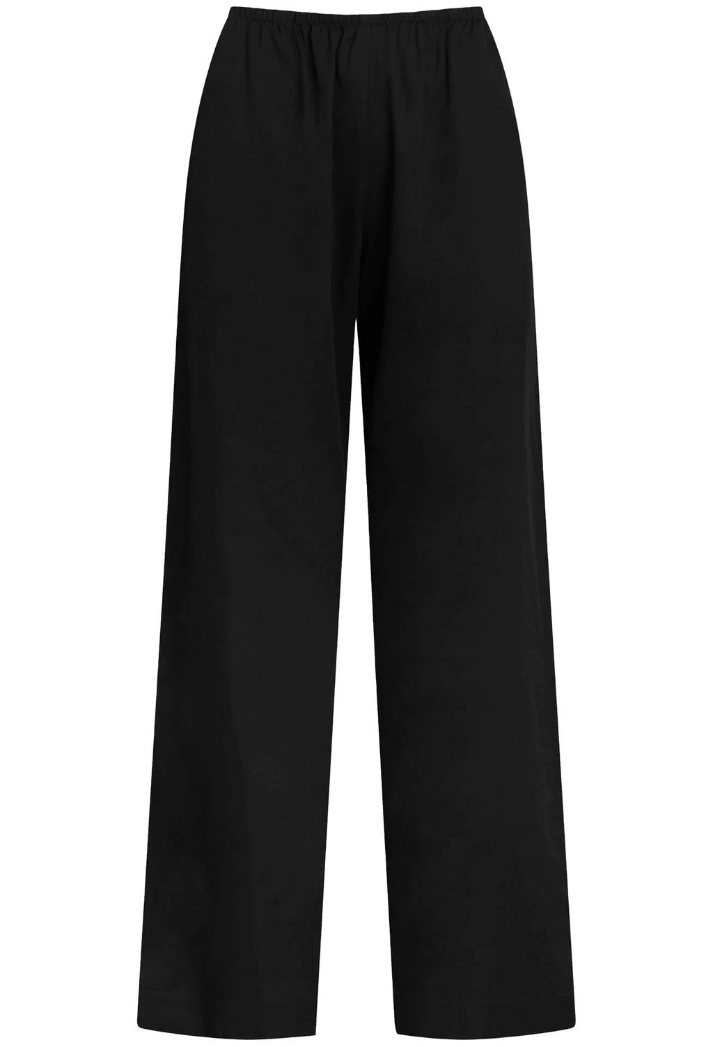 Black pants on a white background