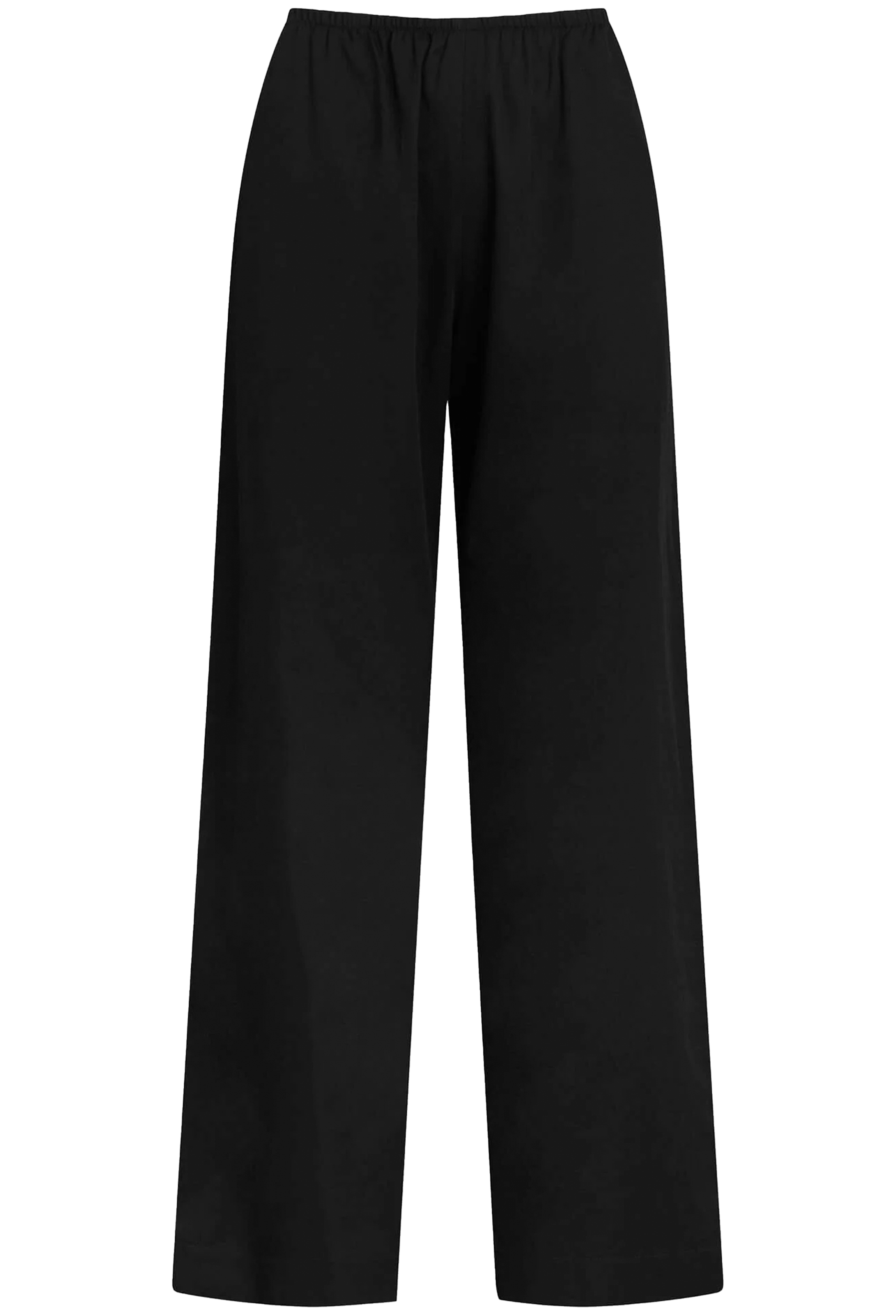 Black pants on a white background