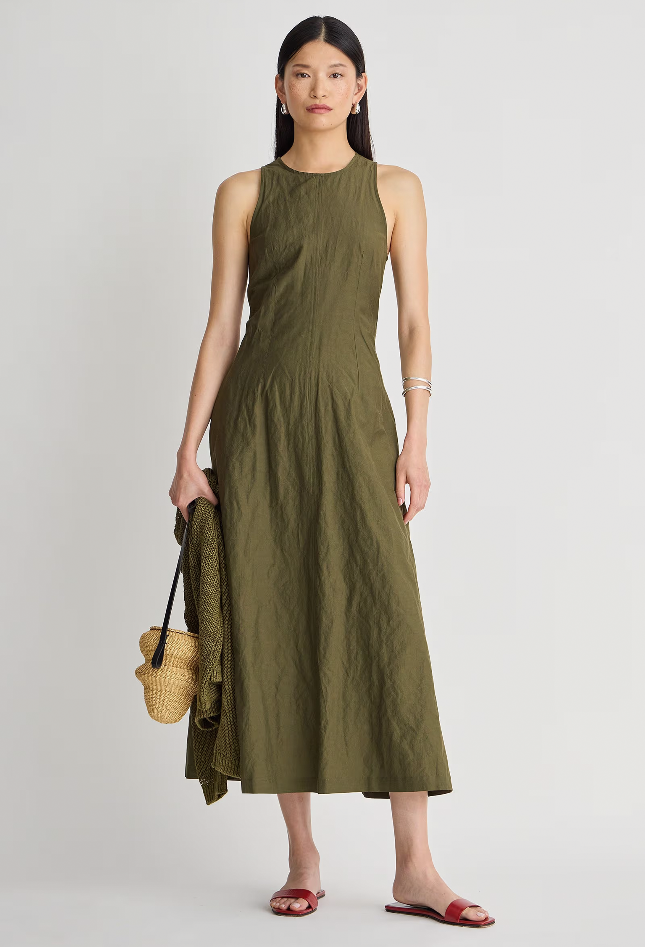 Sculpted Uma Sleeveless Maxi