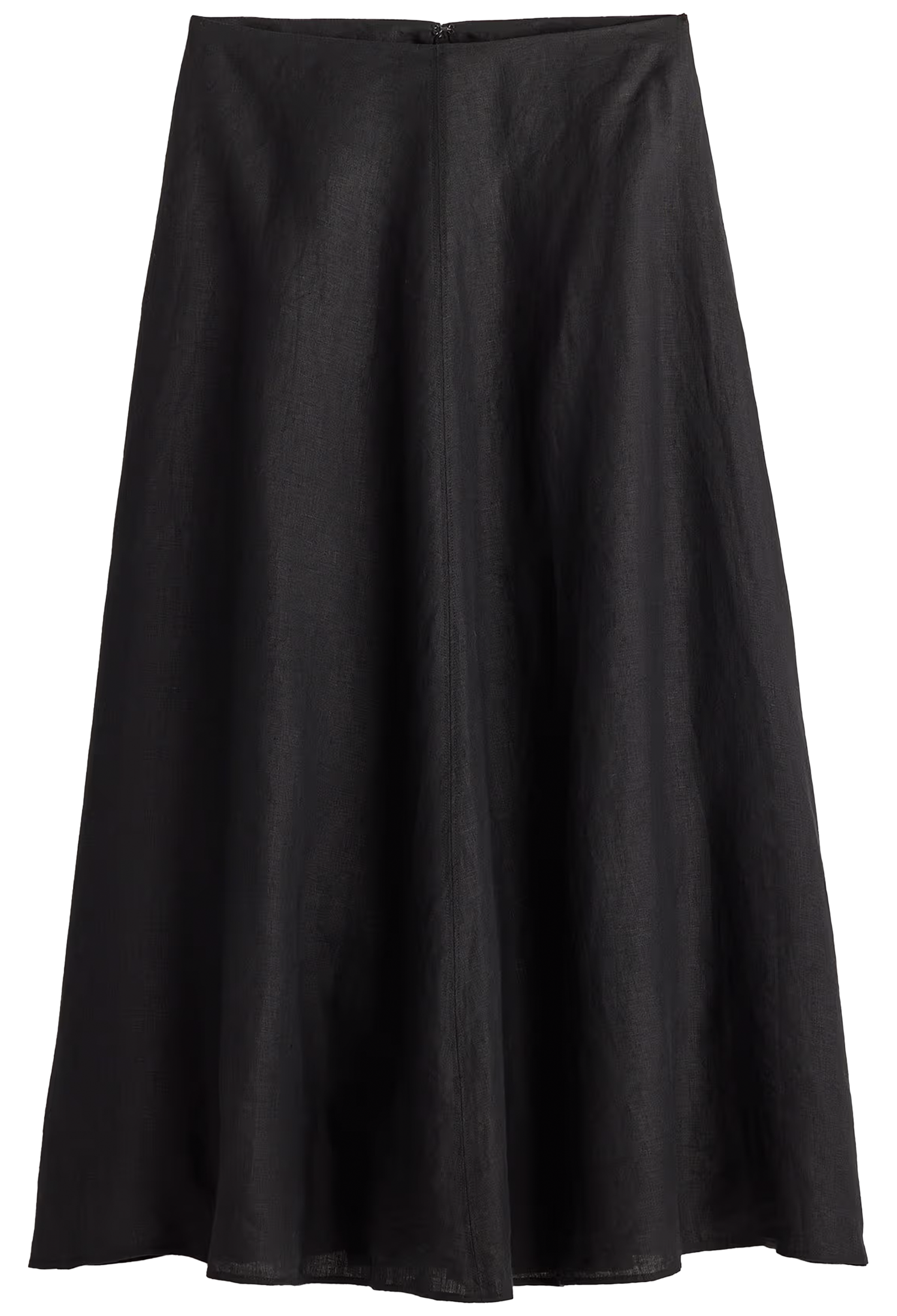 Black skirt on a white background