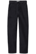 Black pants on a white background