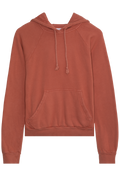 Brown hoodie on a white background