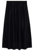 black skirt on a white background