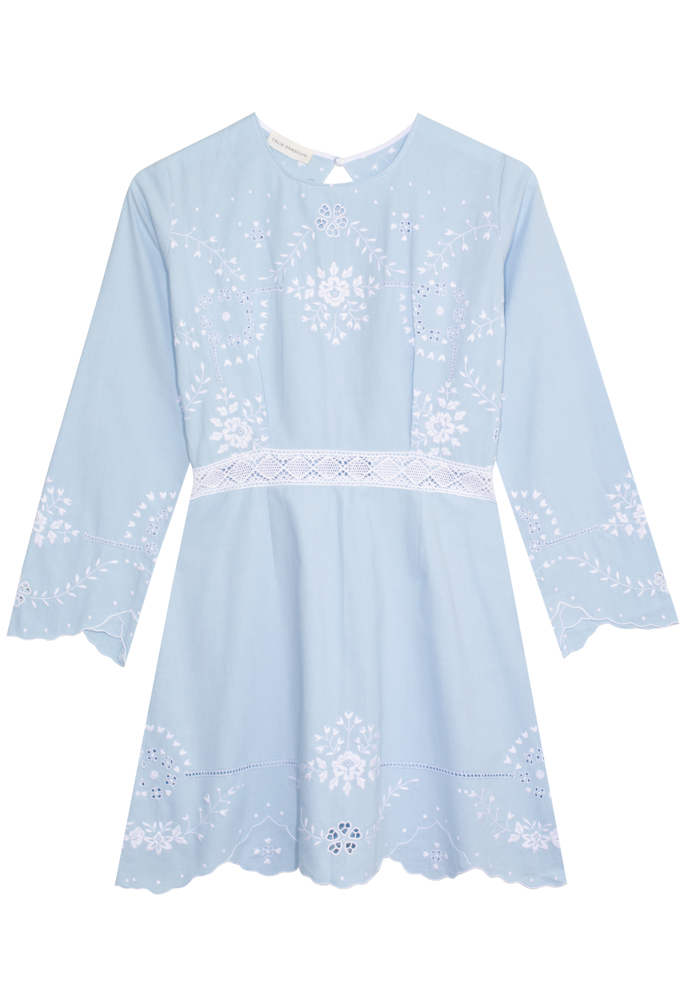 Mini Embroidered Dress