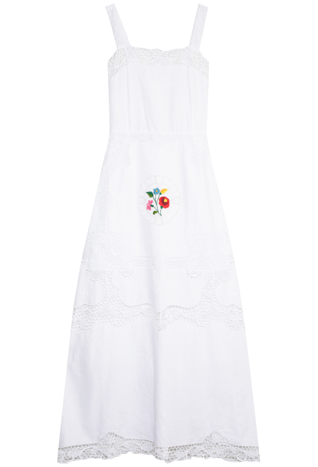 Long White Cover Up Dress