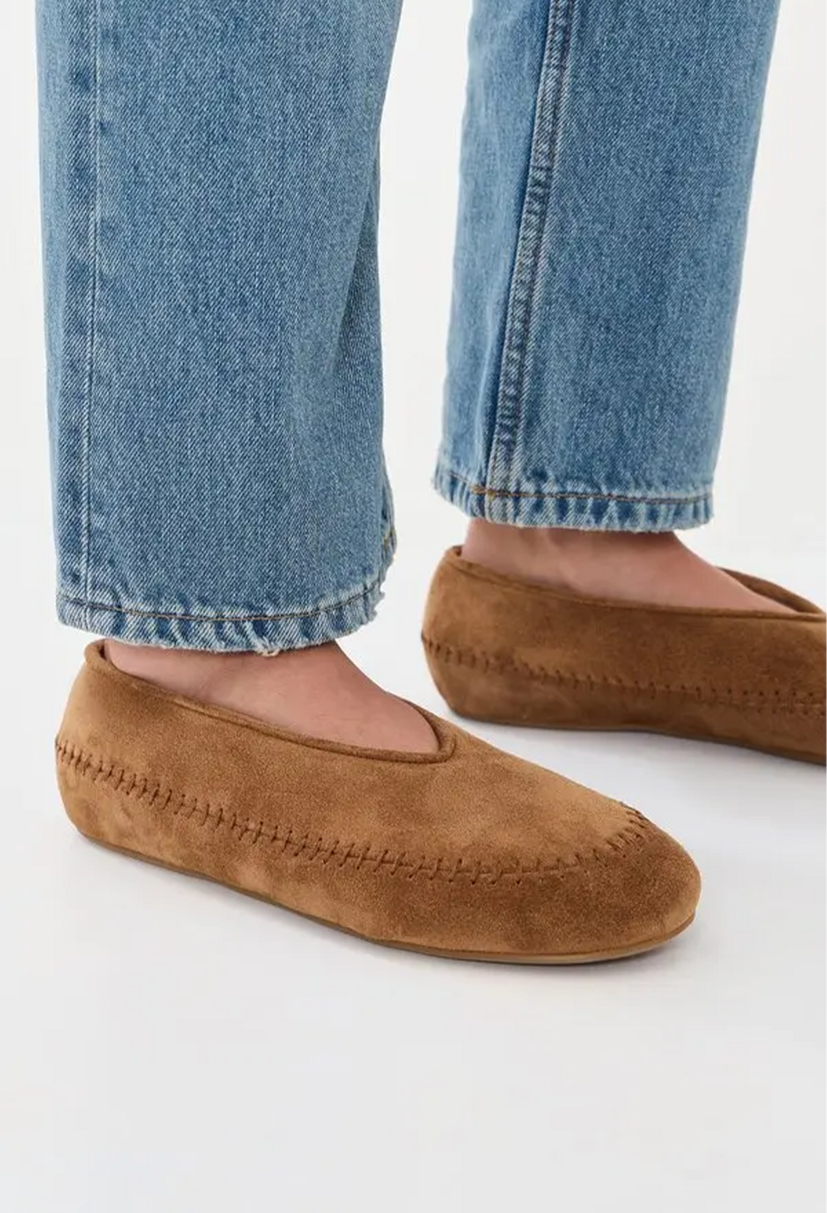 Shearling Bare Flat