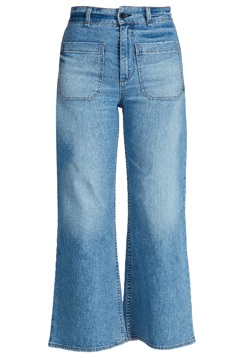 Cropped Sailor Jean
