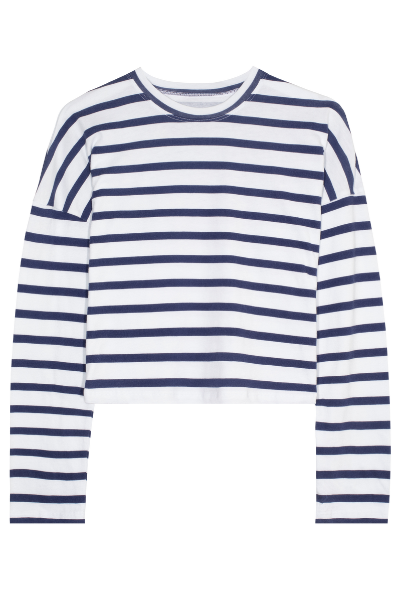 Cropped Long Sleeve Top