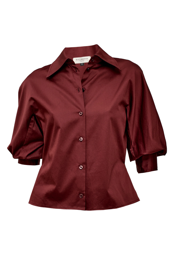 Colette 3/4 Sleeve Button Down
