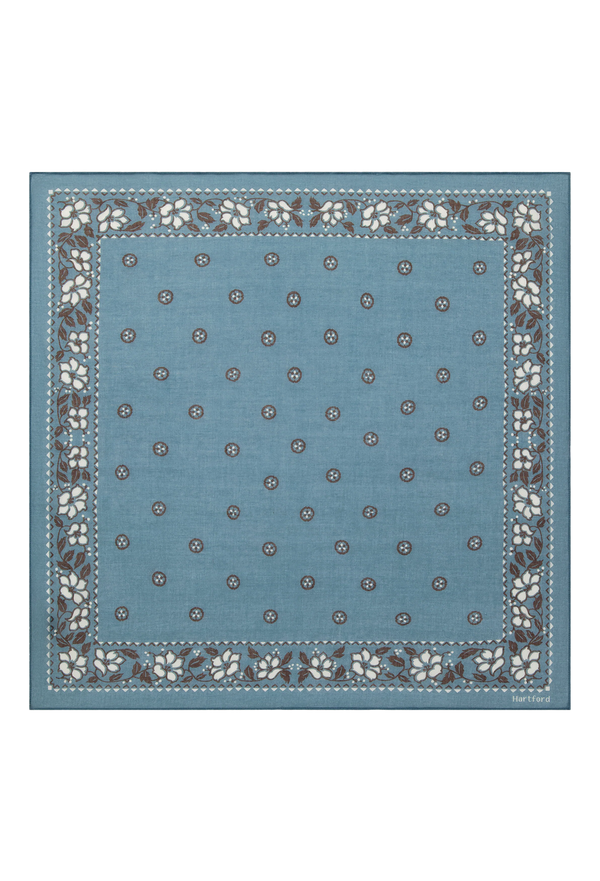 Bandana Hibiscus Scarf