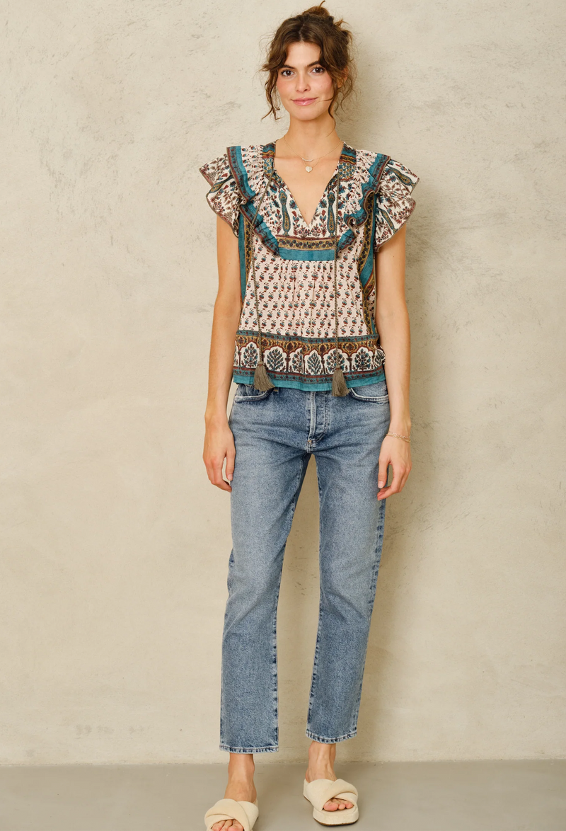 Devi Print Top