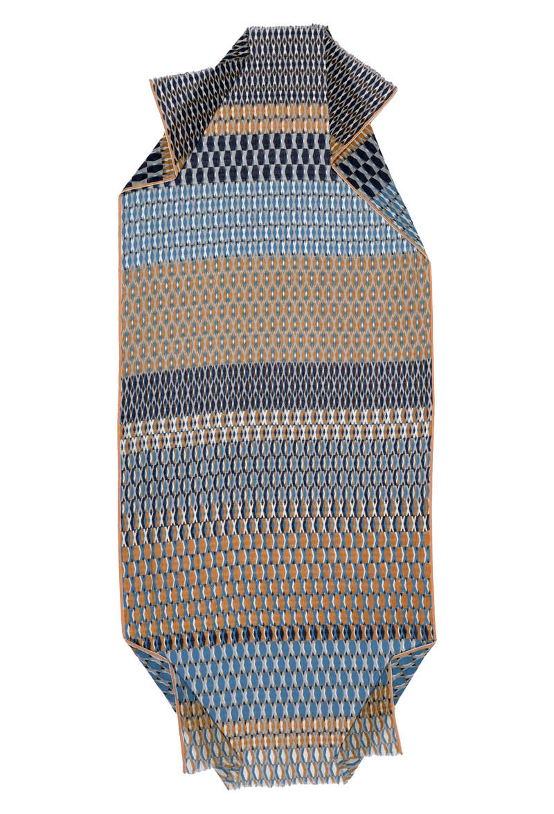 Indigo Cotton Scarf