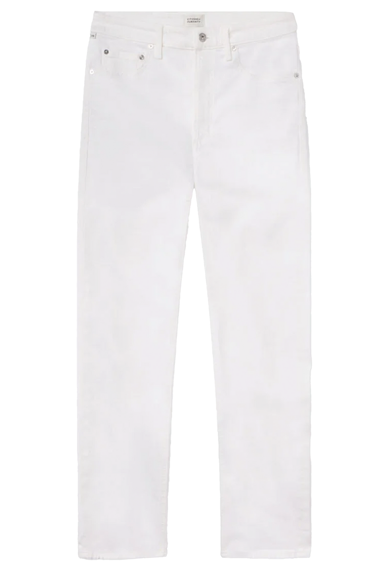 slim white jeans. transparent background