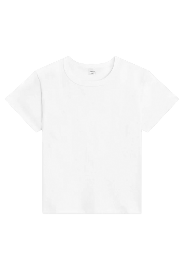 a white t-shirt. transparent background.