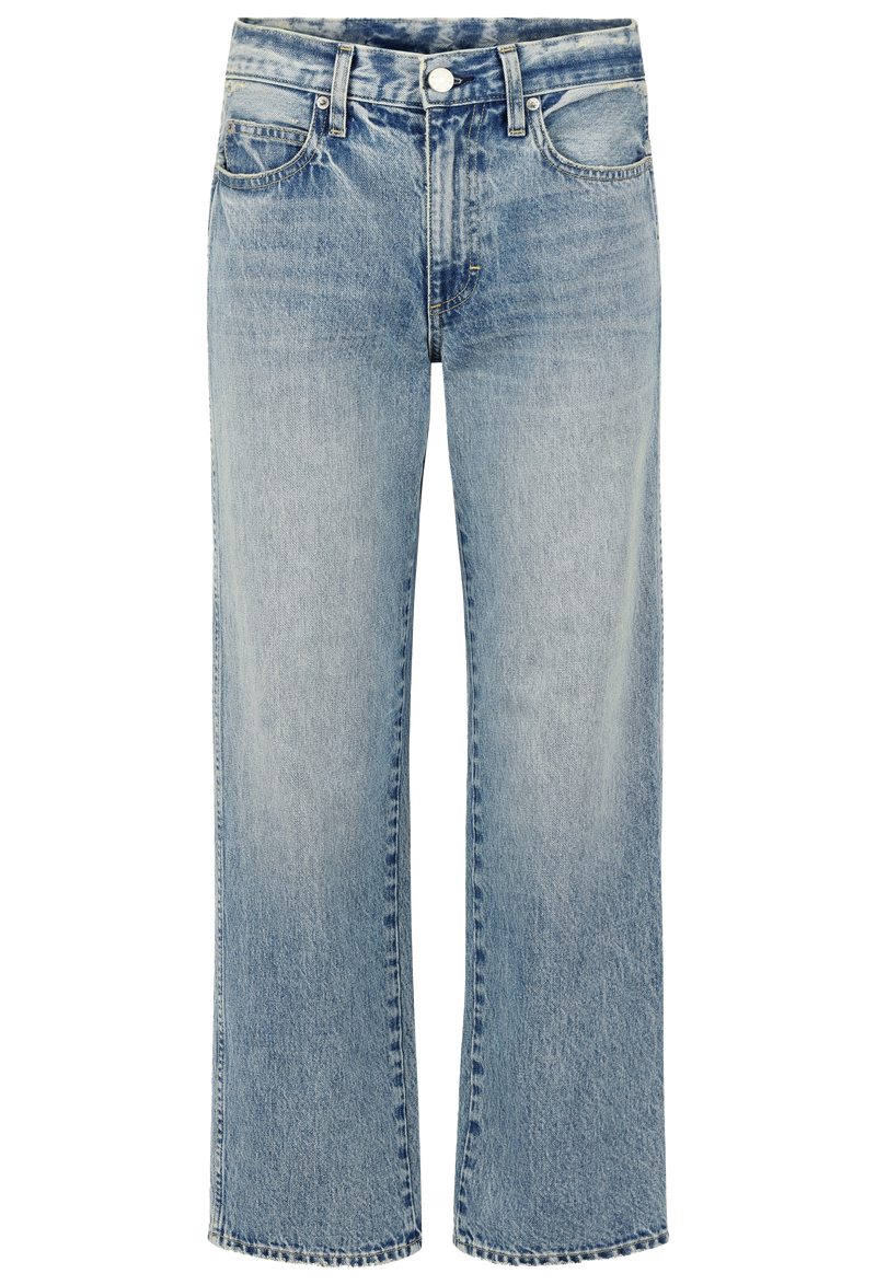 Light blue jeans on a transparent background