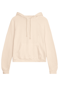 pastel yellow hoodie with a yellow drawstring on a transparent background