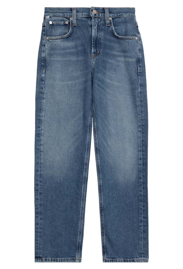Blue jeans on a transparent background
