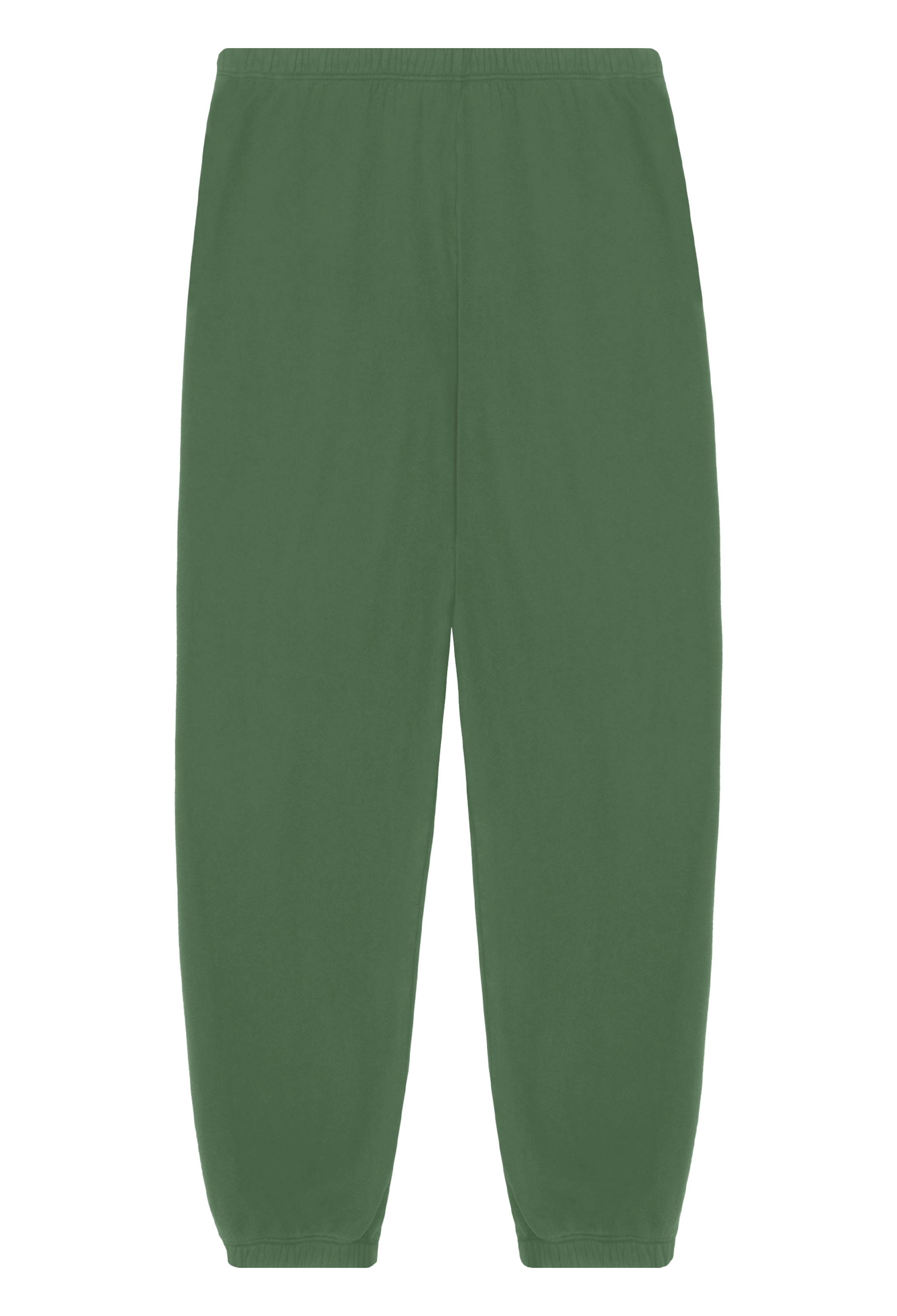 Green sweatpants on a transparent background