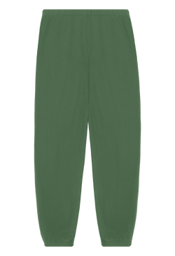 Green sweatpants on a transparent background