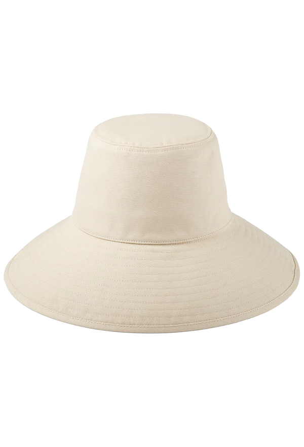 Beige bucket hat on a transparent background