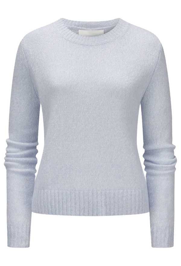 Light blue sweater on a transparent background