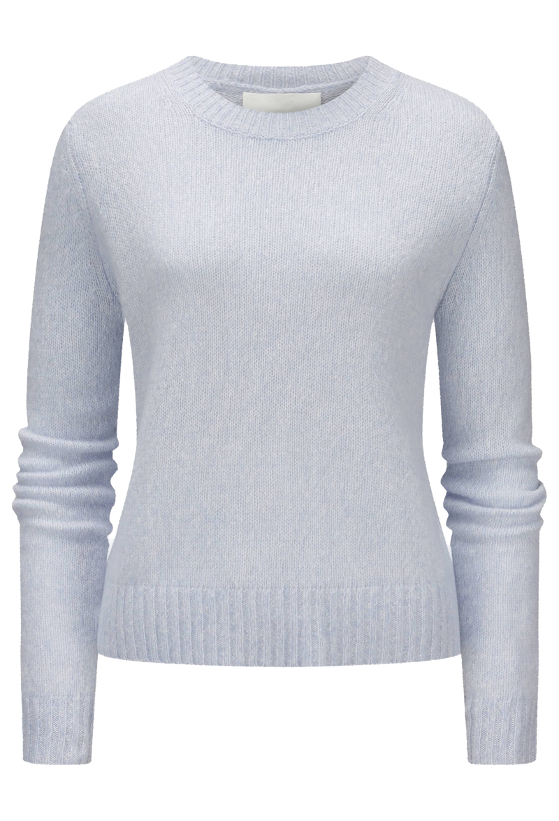 Light blue sweater on a transparent background