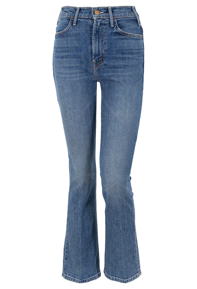 Blue jeans on a transparent background