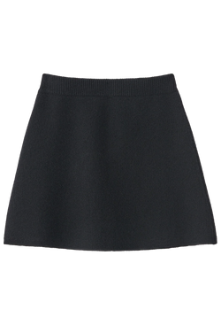 Black skirt on a transparent background