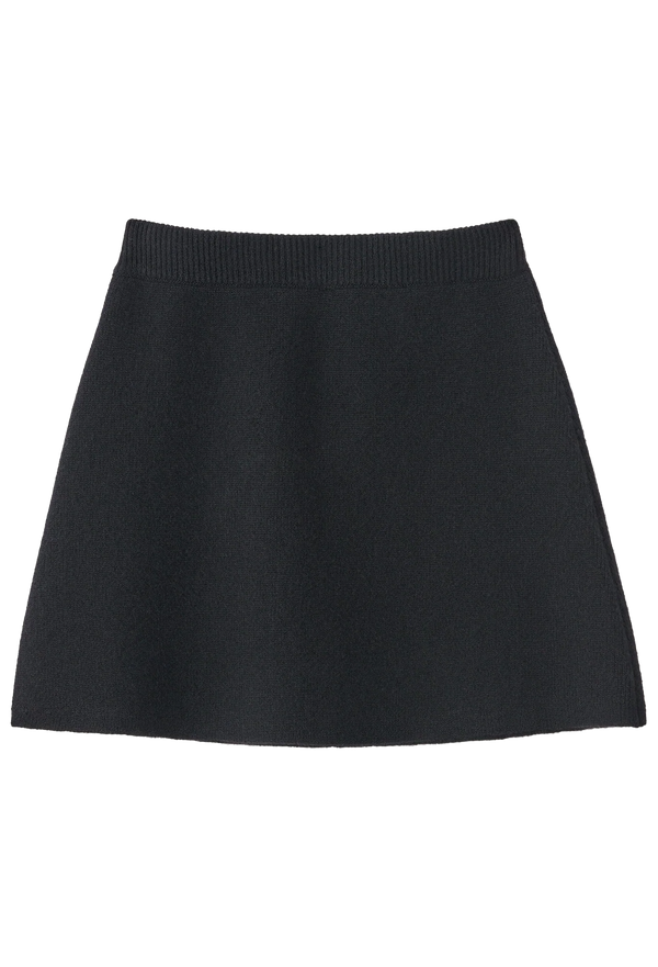 Black skirt on a transparent background