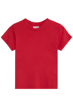 Red t-shirt on a transparent background