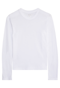 White long-sleeve shirt on a transparent background
