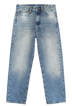 Pair of blue jeans on a transparent background