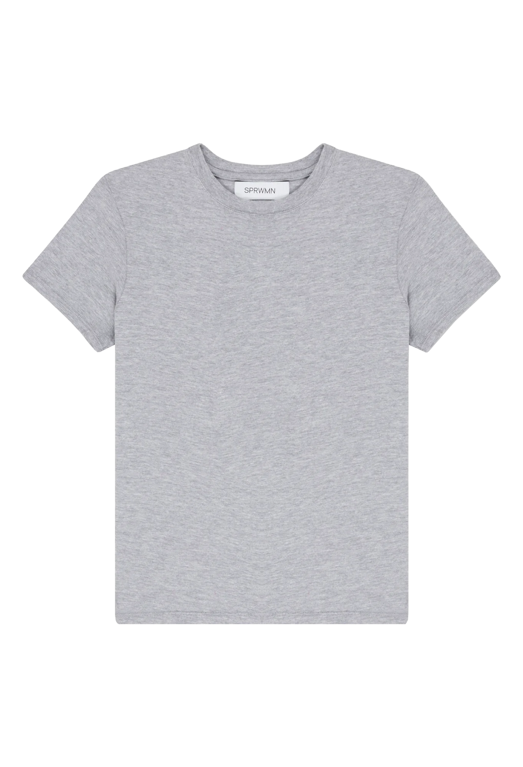 Gray t-shirt on a white background