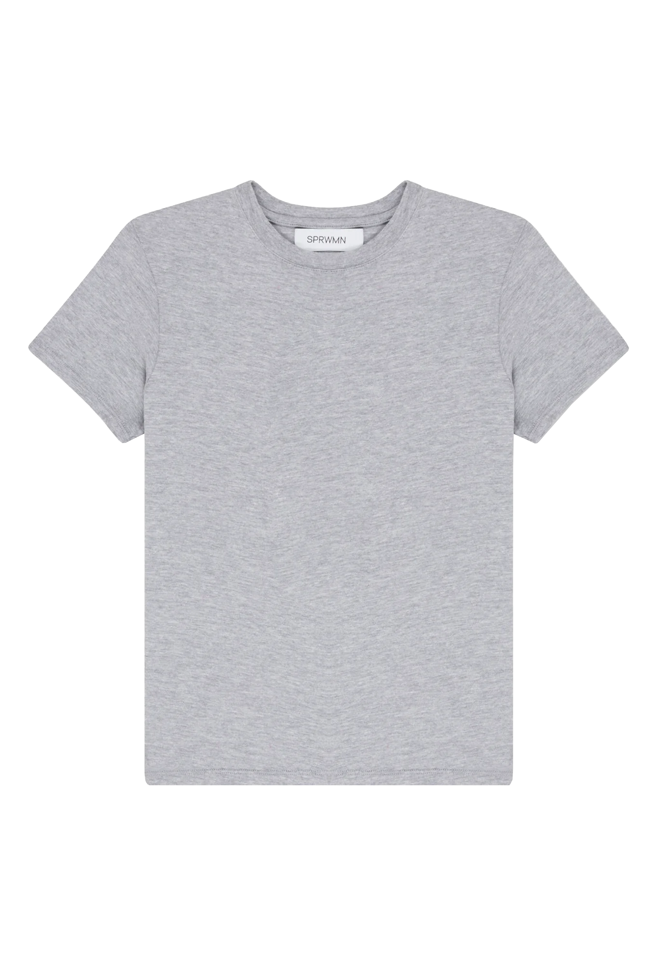 Gray t-shirt on a white background