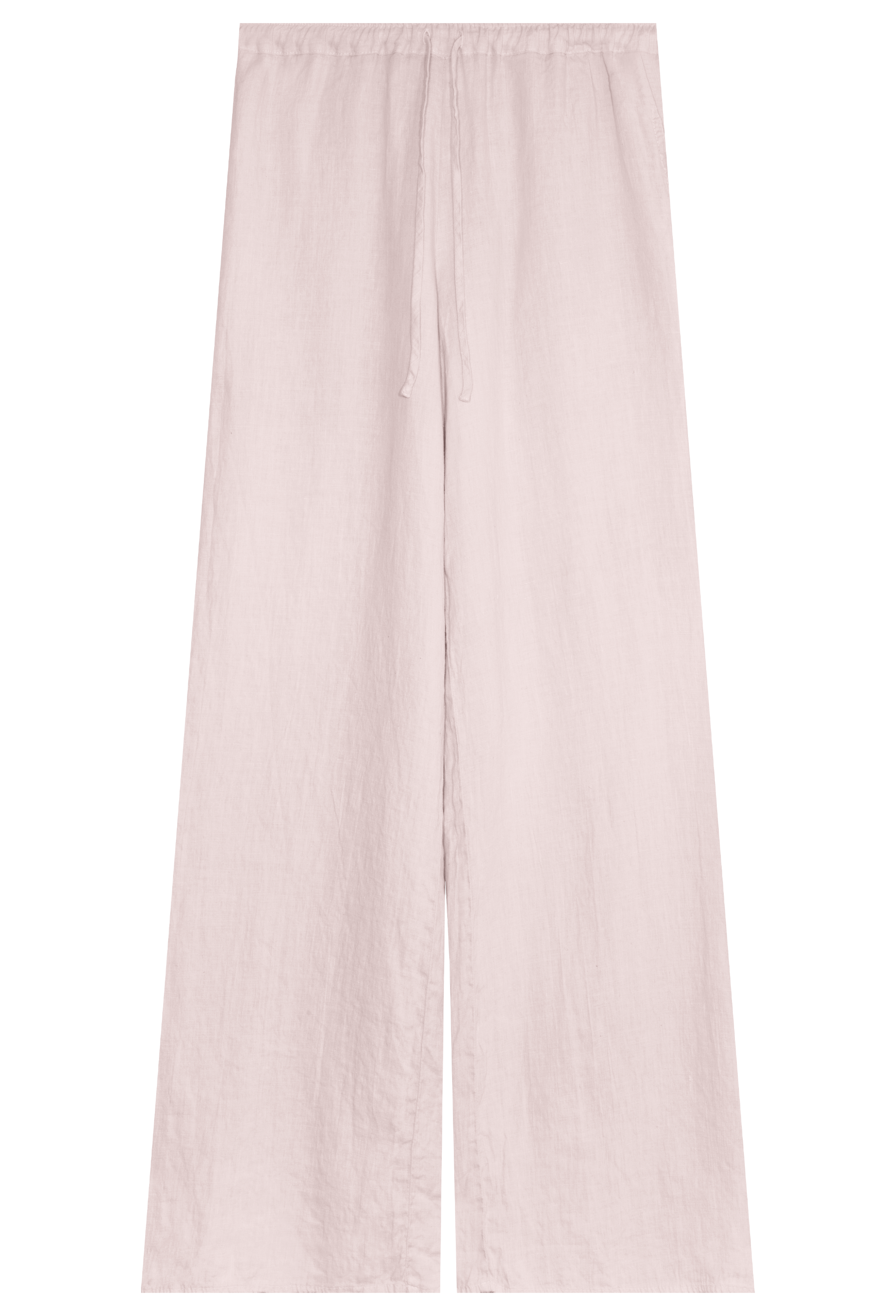 light pink linen pants. transparent background