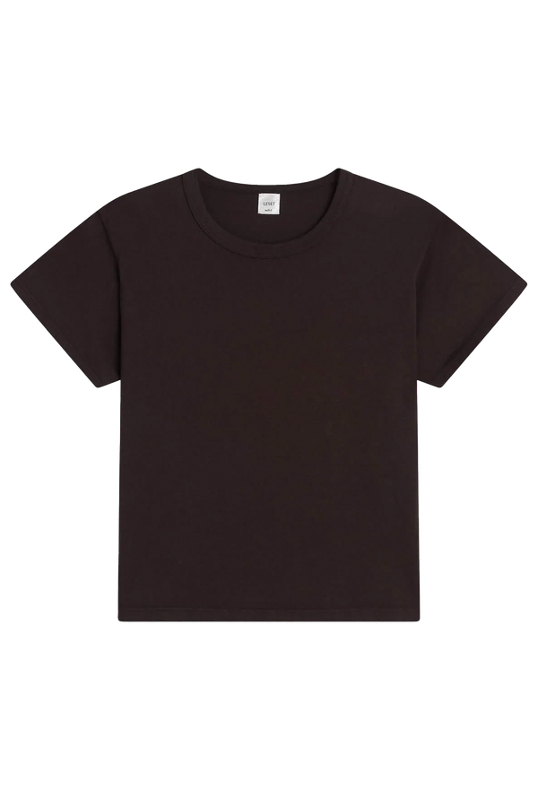 brown t-shirt on a white background