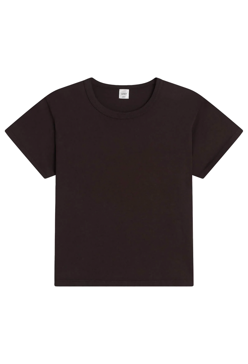 brown t-shirt on a white background