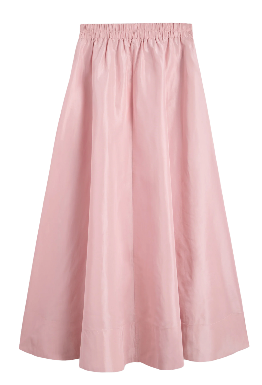 PINK FULL SKIRT ON A TRANSPARENT BACKGROUND