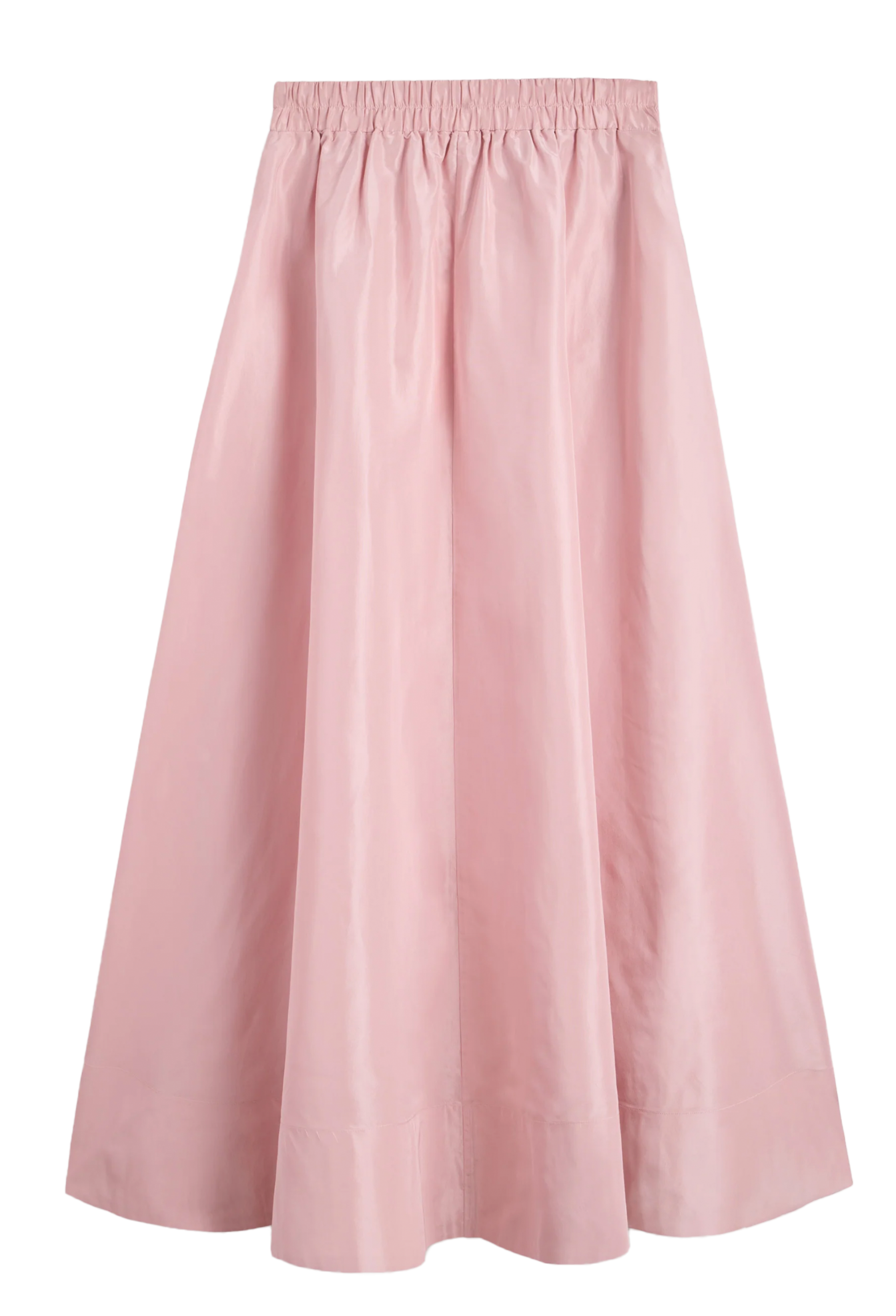 PINK FULL SKIRT ON A TRANSPARENT BACKGROUND