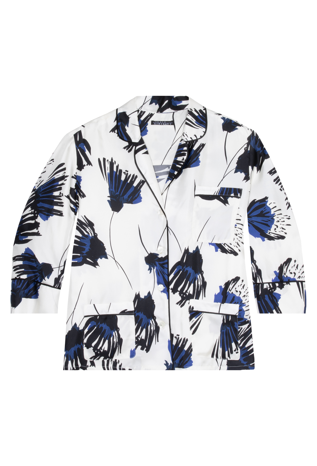 Camicia Pigiama Colletto Aperto