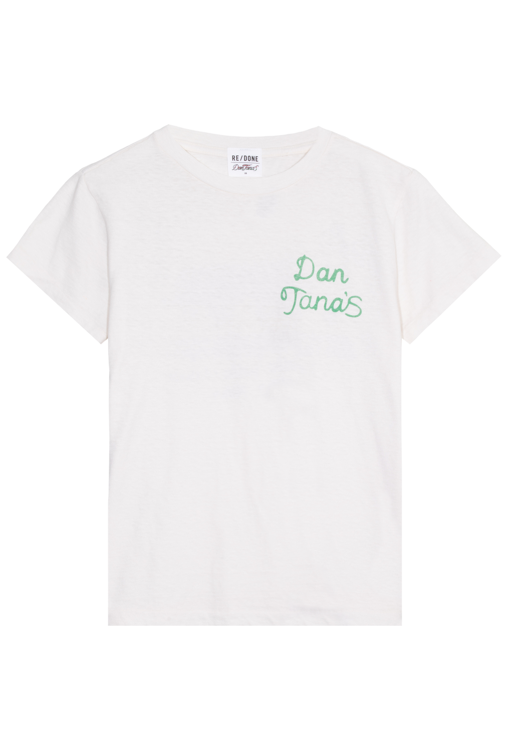 ★Re/Done★ ホワイト Classic 'Dan Tana's' Sign Tシャツ RE/DONE Classic Tee Dan Tanas Sign | Shopbop