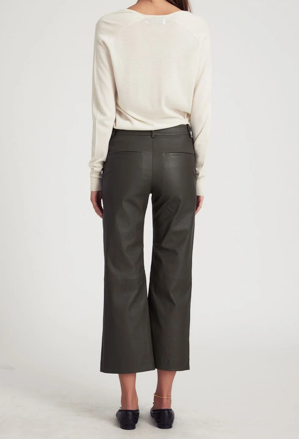 Cropped Baggy Lowrise Trousers