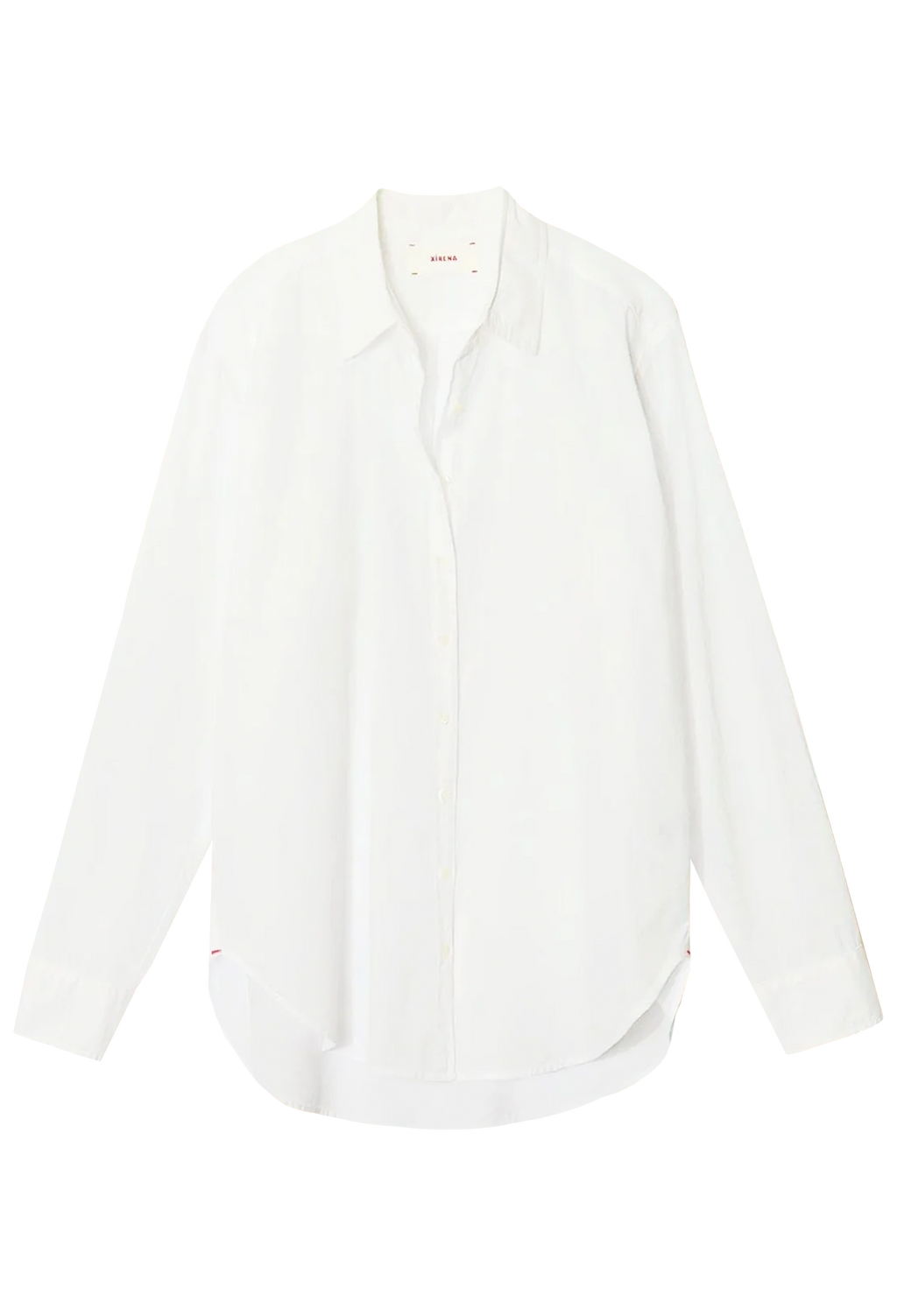 White shirt on a white background
