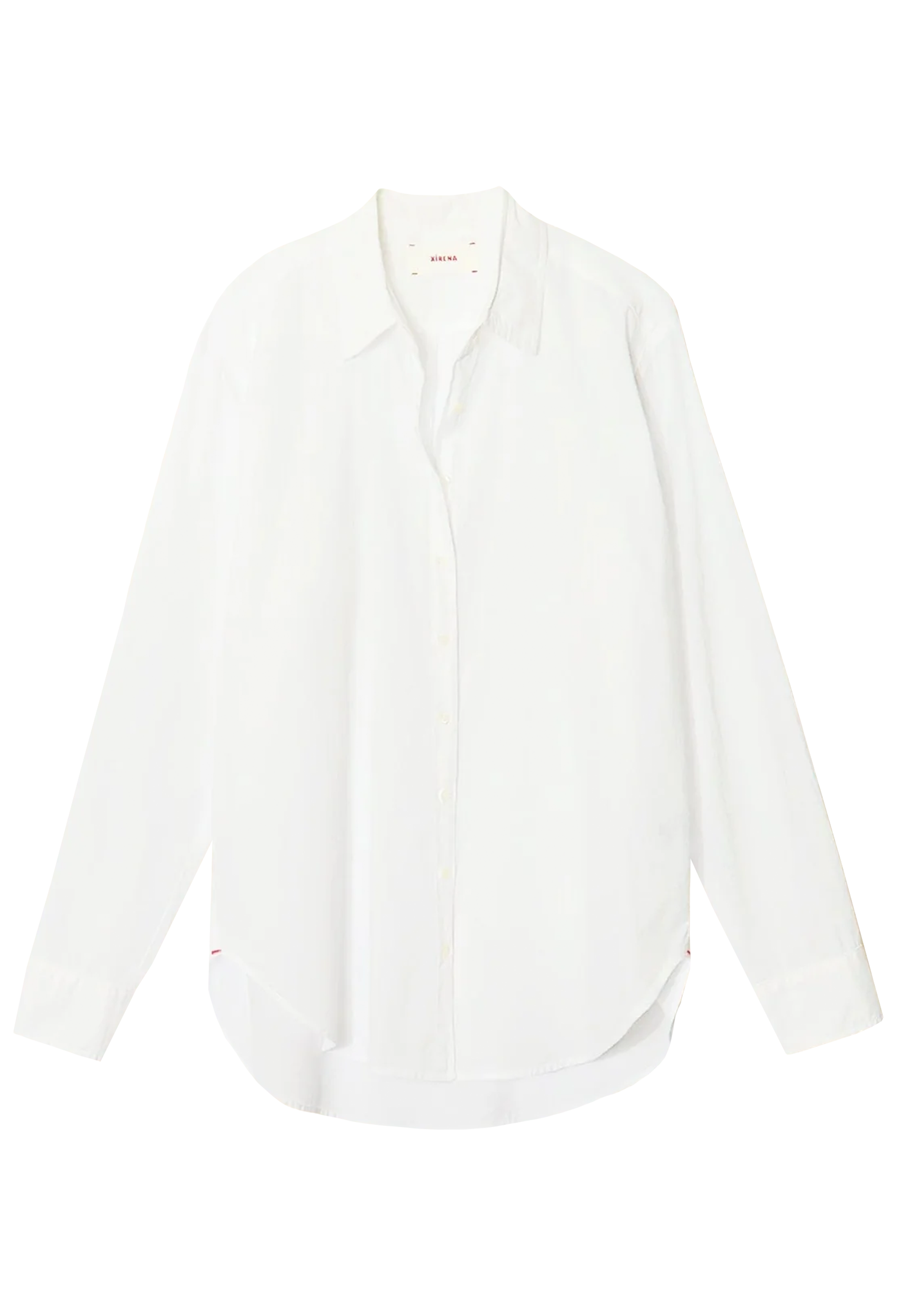 White shirt on a white background